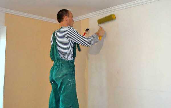 Подготовка потолка к покраске: обработка потолка перед покраской водоэмульсионной краской, как зачистить, как подготовить потолок, последовательность покраски, шлифовка