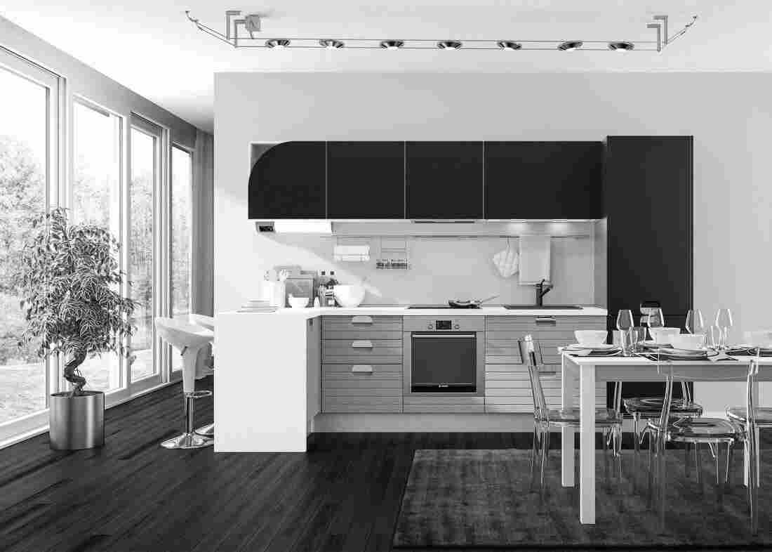 Кухня в скандинавском стиле: отделка, мебель, декор (фото)