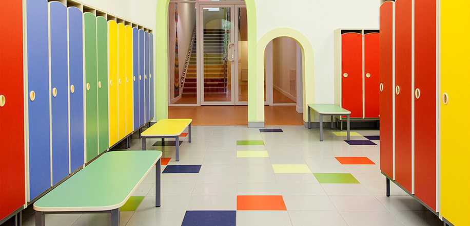 Мебель для детского сада, основные разновидности и габариты