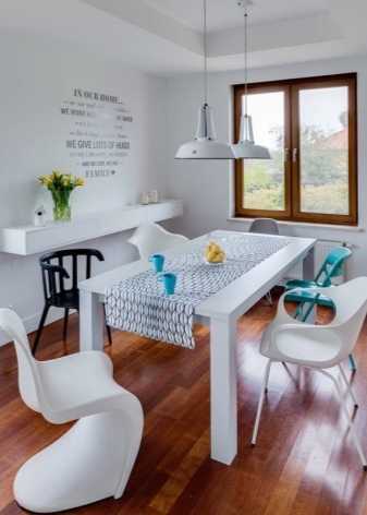 Кухонные стулья со спинкой - модели и правила выбора / фото