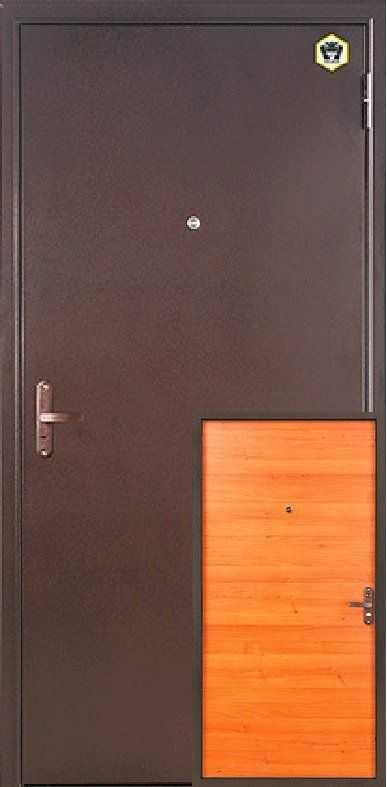 Что представляет собой стандартная ламинированная дверь?