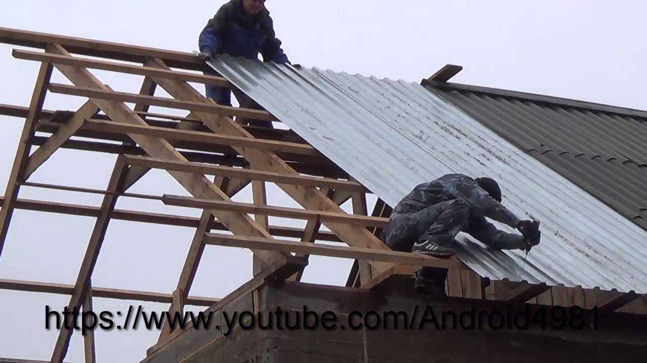 Как отремонтировать металлическую крышу и устранить течь