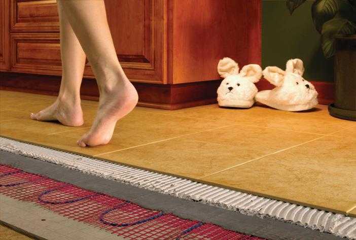 Теплый пол в ванной под плитку: особенности монтажа и советы от профессионалов