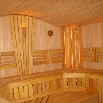 Внутренняя отделка бани своими руками – подбор пород древесины для разных помещений и порядок работ
