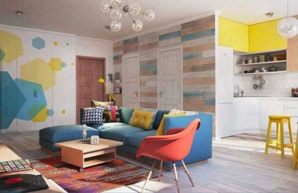 Оформление гостиной в квартире, фото дизайна интерьера