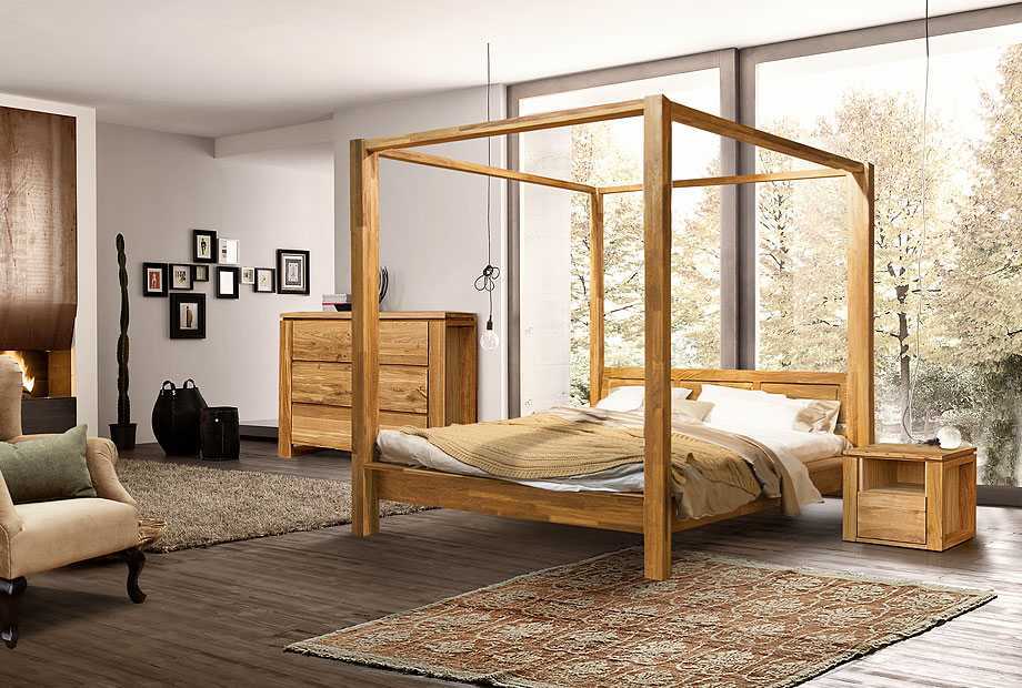 Кровати из массива дерева, качественные деревянные кровати из натурального дерева дуба и сосны