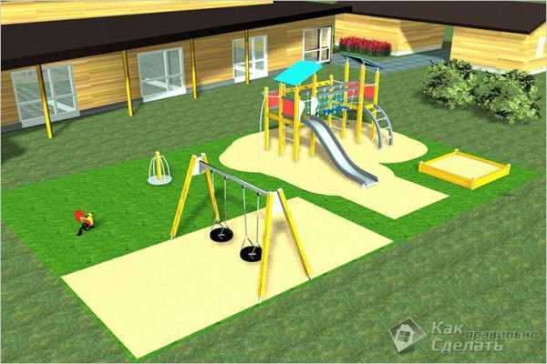 Каковы требования к детским площадкам на придомовой территории: проект их обустройства во дворах