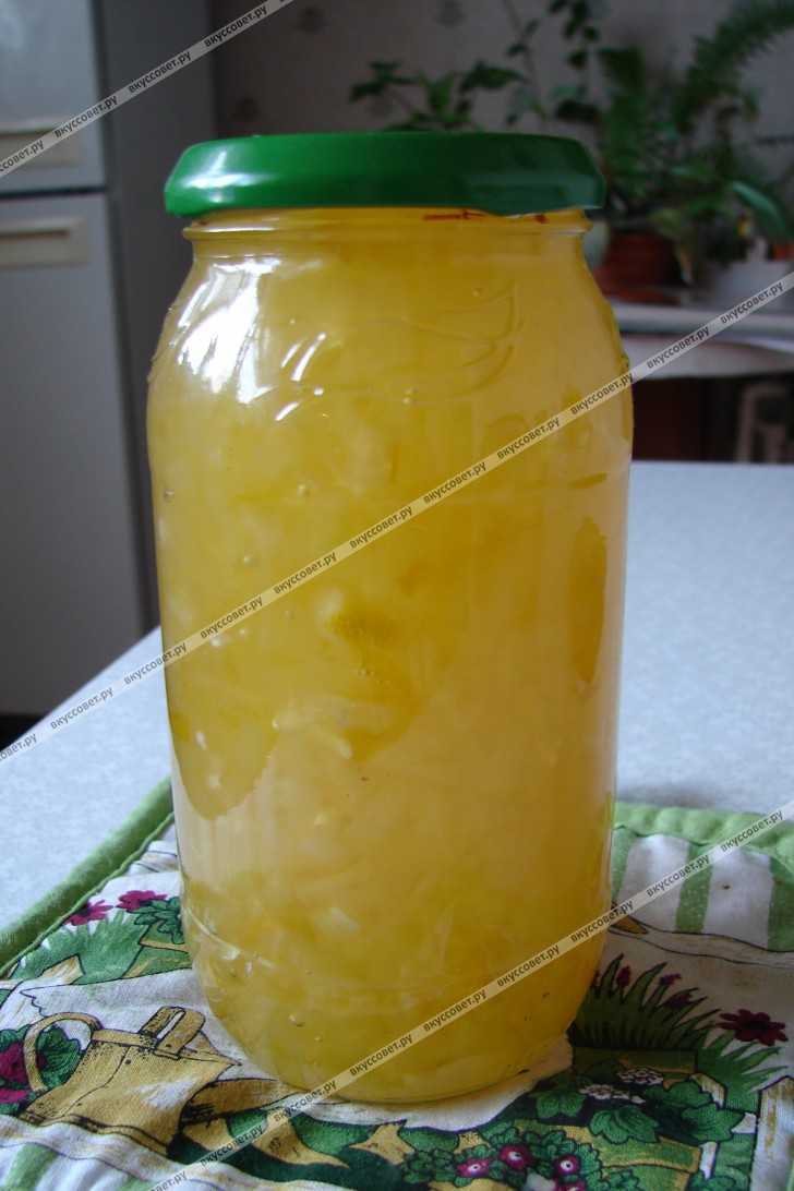 Варенье из кабачков с лимоном: быстрые и простые пошаговые рецепты от марины выходцевой
