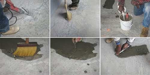 Укладка линолеума на бетонный пол - обзор лучших способов