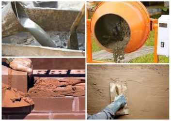 Сухие строительные цементные смеси — виды, различия, преимущества.