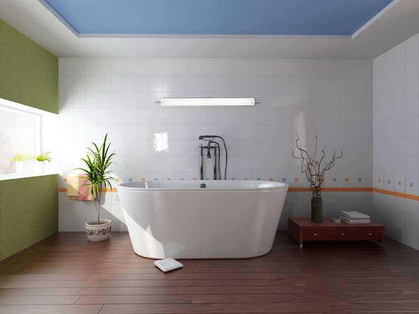 Натяжной потолок в ванной плюсы и минусы