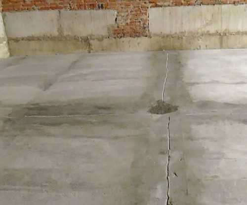 Дефекты бетонного пола и причины их появления