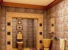 Интерьер в египетском стиле - о комнате