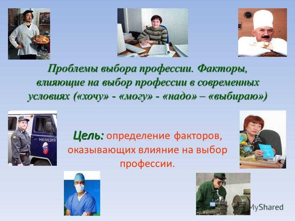 Будущая профессия. проблема выбора профессии :: syl.ru