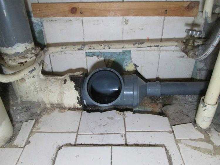 Диаметр канализационной трубы и прокладка в частном доме