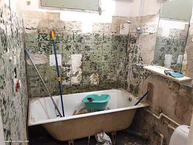 Последовательность ремонта в ванной комнате своими руками