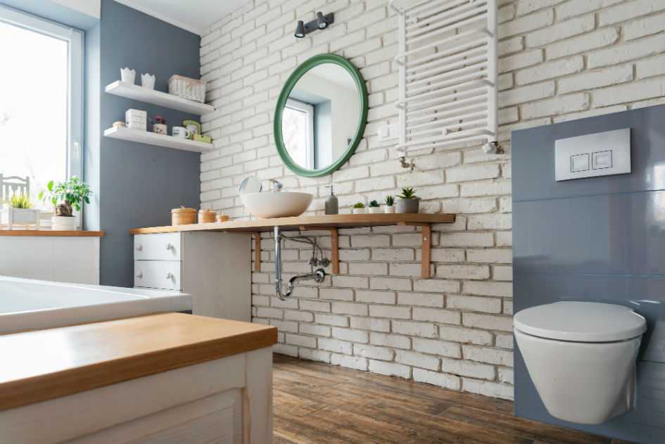 Укладка плитки в ванной: идеи дизайна