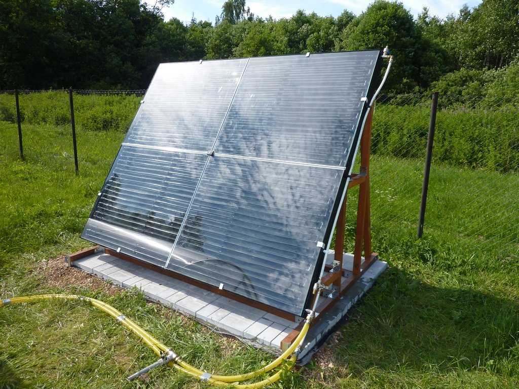Система солнечного отопления частного дома своими руками
