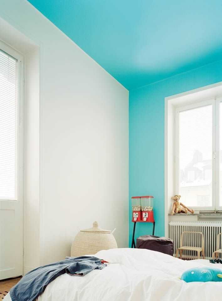 Покраска потолка водоэмульсионной краской: тонкости и хитрости - 33 фото