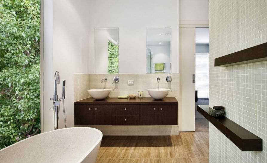 Правильный цвет ванной комнаты согласно науке фен-шуй