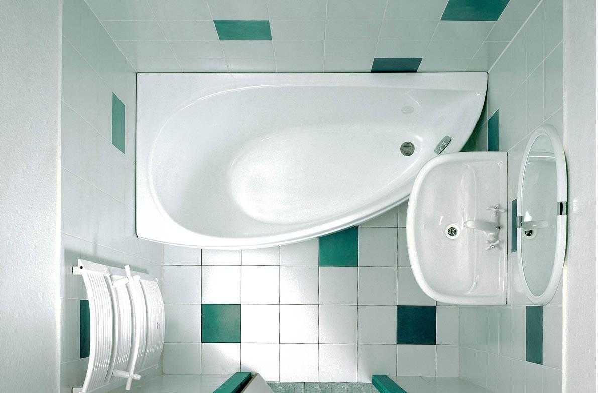 Как увеличить пространство маленькой ванной