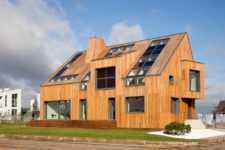 Деревянная каркасно-панельная технология малоэтажного строения