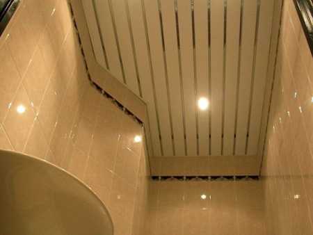 Реечный потолок: виды и особенности конструкции