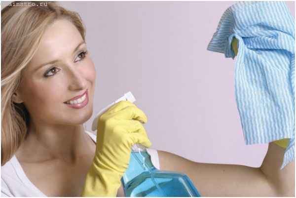 Как мыть, чистить и ухаживать за натяжными матовыми потолками