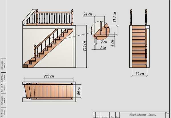 Красивые деревянные лестницы: варианты дизайна
