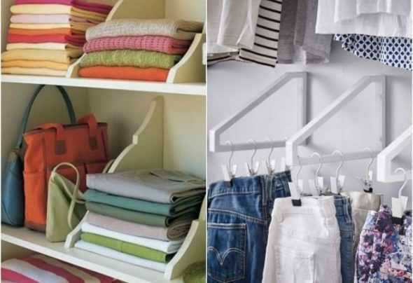Классные идеи, как хранить нижнее белье в шкафу, если нет выдвижных ящиков