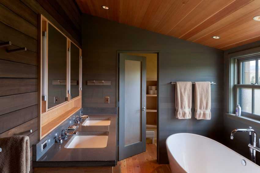 Реечные потолки для ванной — красивые идеи потолочной отделки в интерьере! (77 фото)