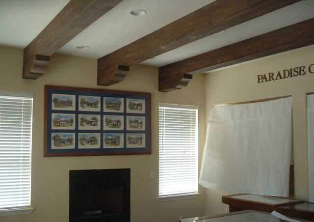 Балки на потолке в интерьере - фото вариантов, дизайн потолочных фальш-балок