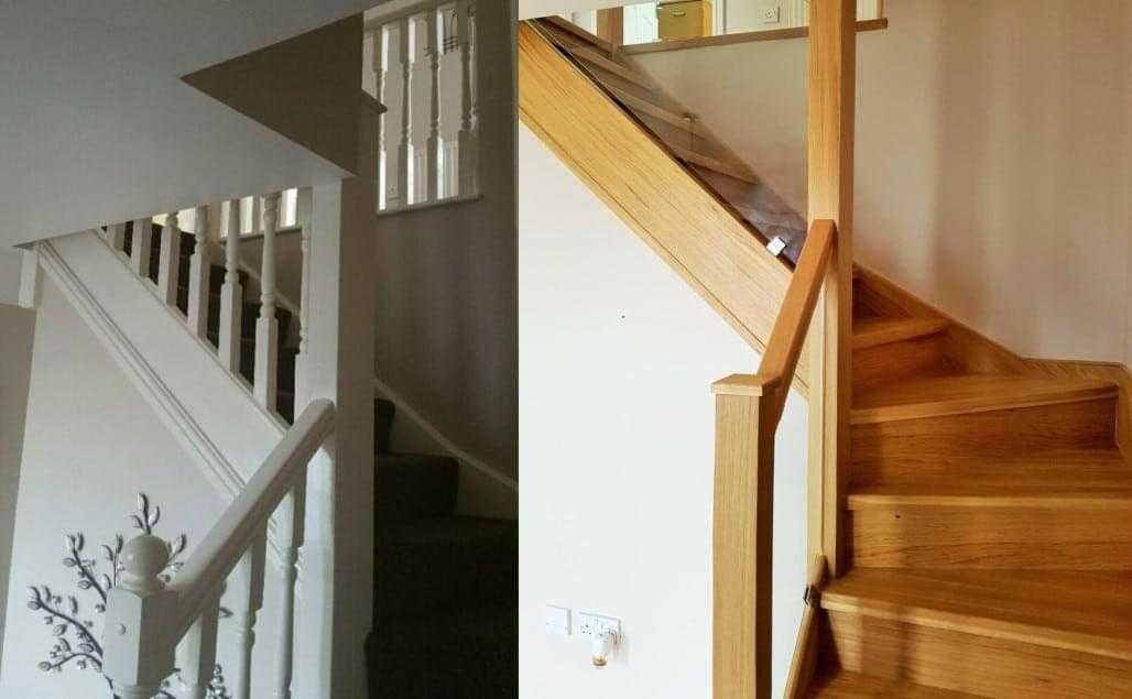 Как и чем покрасить лестницу на второй этаж: идеи и инструкция