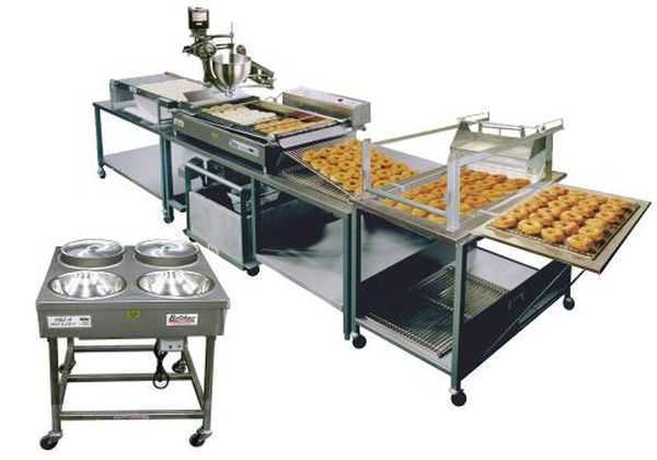 Производство пончиков: оборудование, автоматический пончиковый аппарат для изготовления пончиков, бизнес план, автомат, линия, технология | бизнес идеи#