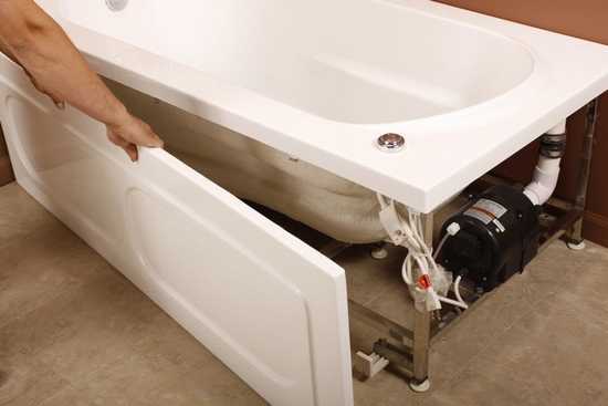 Раздвижной экран под ванну — лучшее решение для малогабаритной ванной комнаты