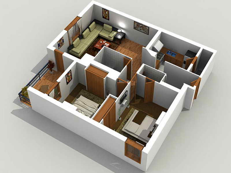 Дизайн проект квартиры - как сделать в программе дизайн интерьера 3d