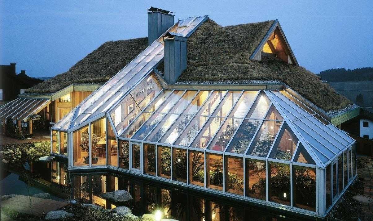 Прозрачная крыша для дома — плюсы и минусы оригинального решения