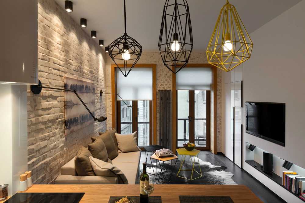 Люстры в стиле loft (49 фото): большие светильники-пауки в интерьере гостиной и дизайнерские белые и черные модели из труб