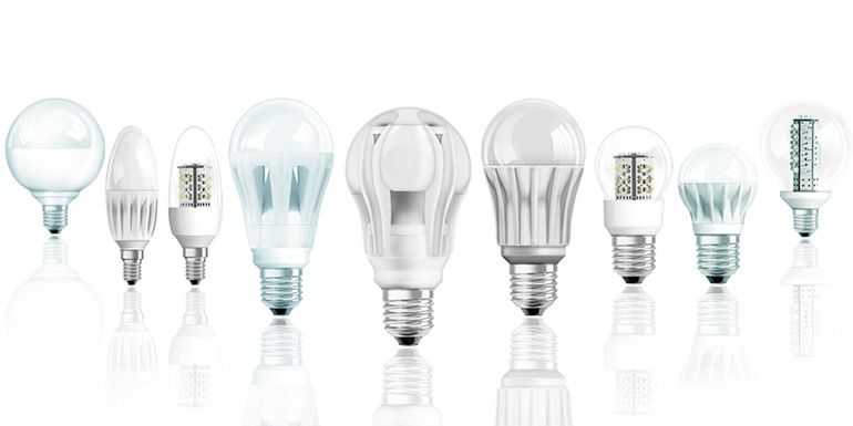 Световая отдача ламп все что нужно знать - сравнение светодиодных и других источников света.