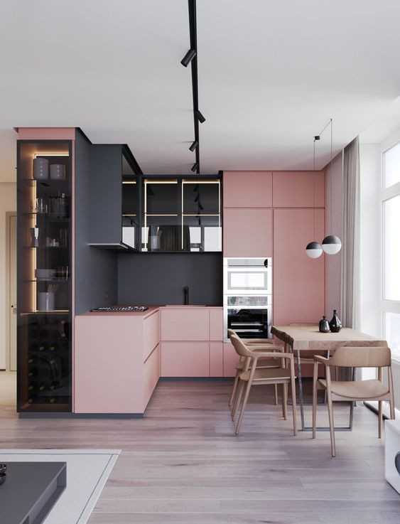 Дизайн кухни в стиле модерн, 19 фото в интерьере